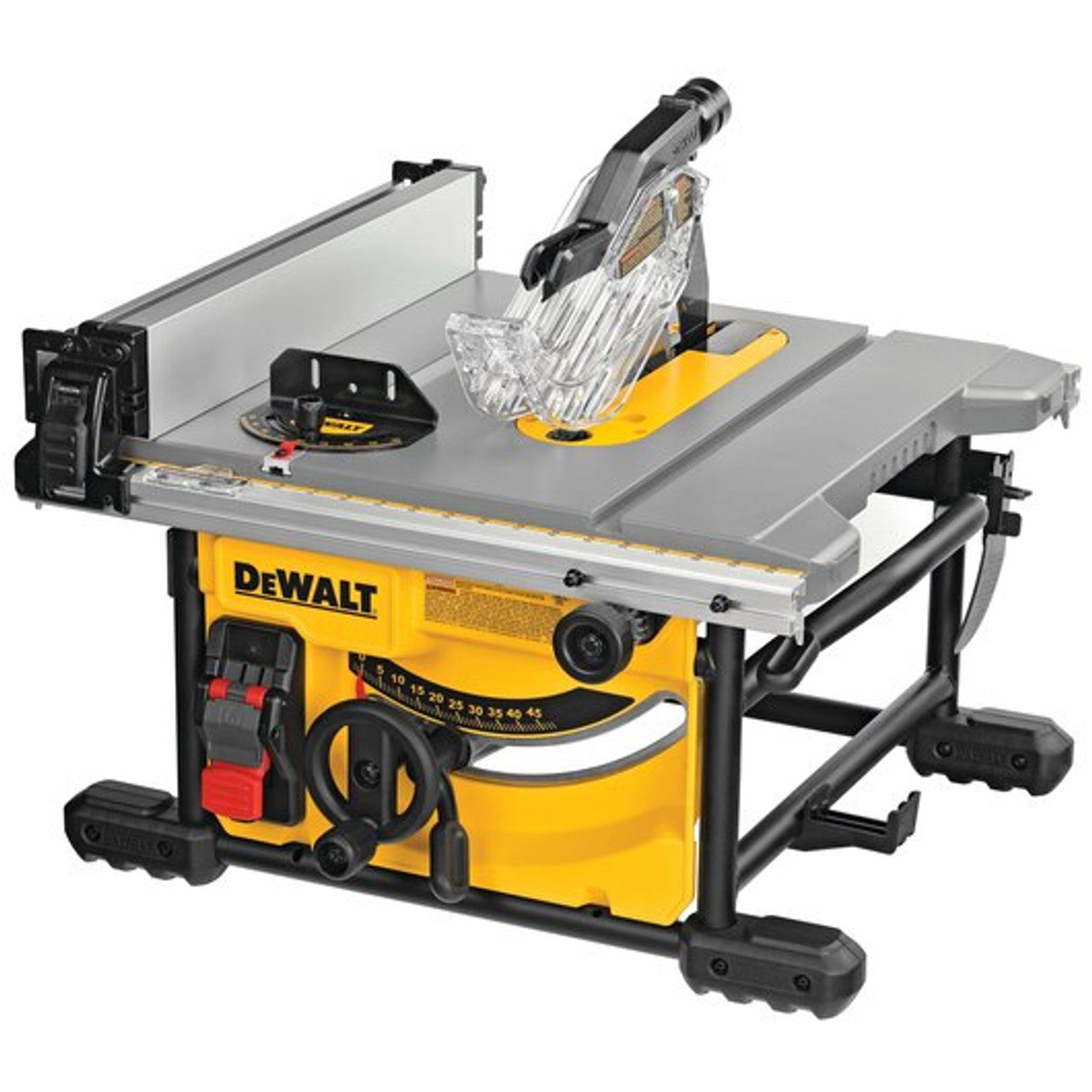 DEWALT DEW-DWE7485WS 8-1/4in Jobsite Table Saw With Stand
