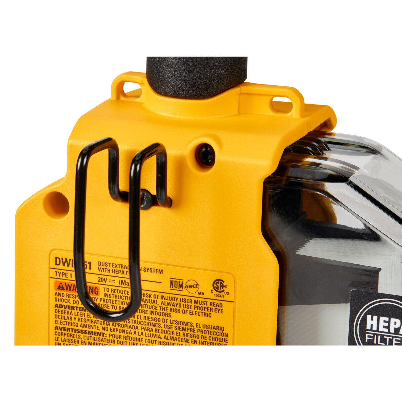 DEWALT DEW-DWH161B 20V MAX Brushless Universal Dust Extractor (Bare Tool)