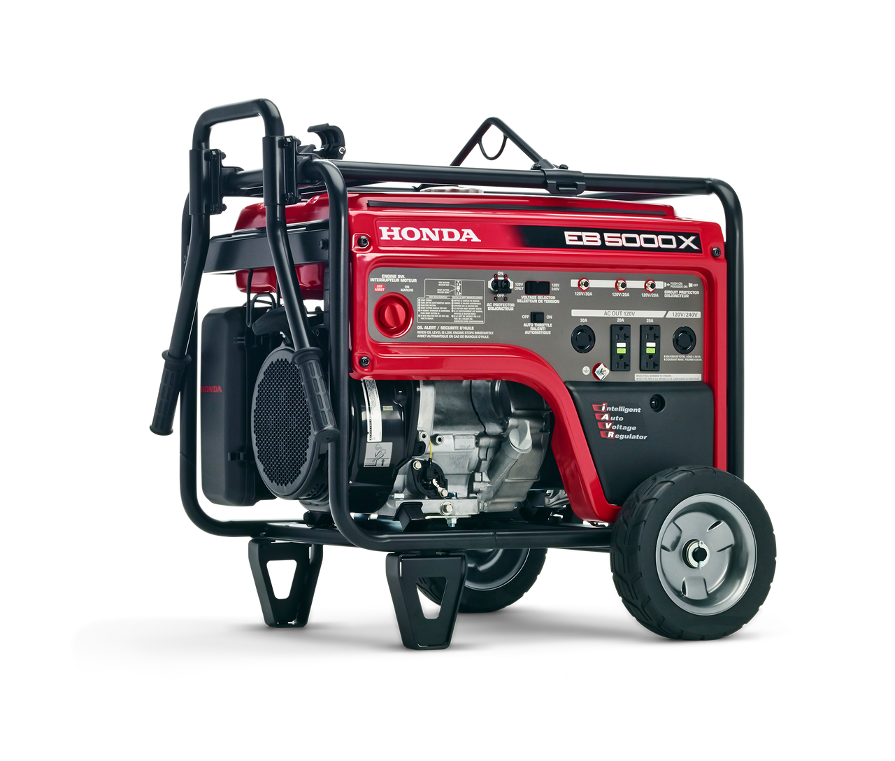 Honda Power Equipment HON-EB5000X3C 5000W GFCI Commercial Generator
