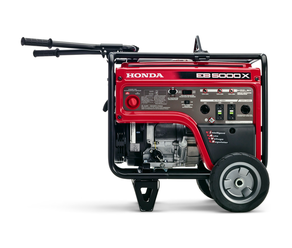 Honda Power Equipment HON-EB5000X3C 5000W GFCI Commercial Generator