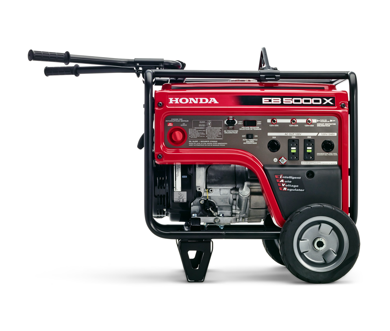Honda Power Equipment HON-EB5000X3C 5000W GFCI Commercial Generator