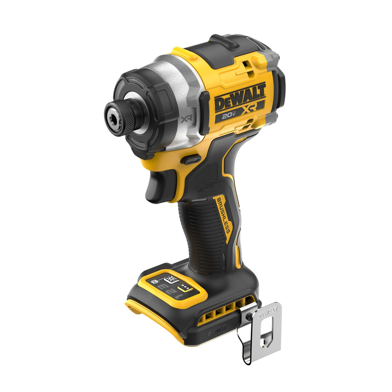 DEWALT DEW-DCF860B 20V MAX XR Brushless Cordless 3-speed High Torque 1/4 In. Impact Driver (Bare Tool)