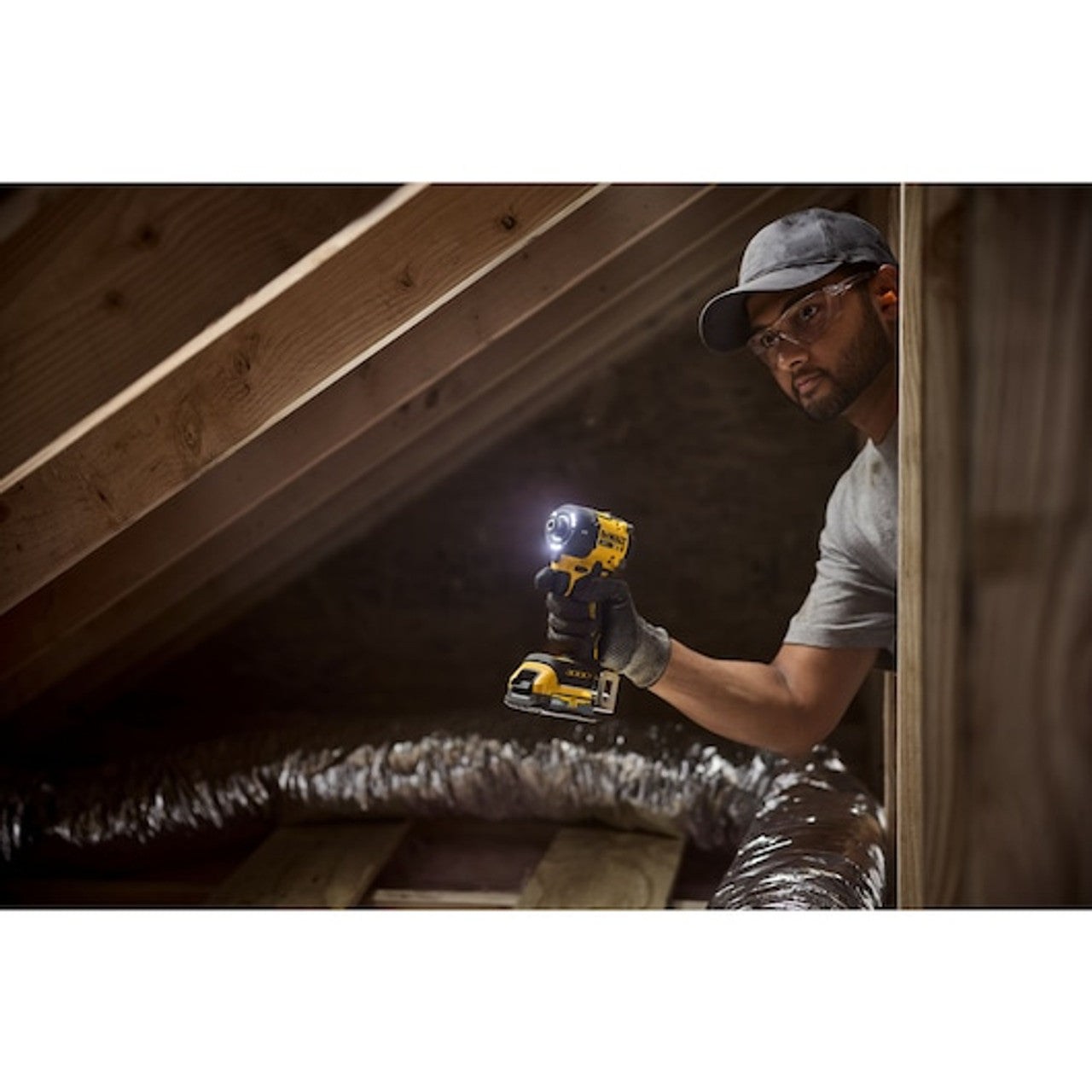 DEWALT DEW-DCF870B 20V MAX XR Brushless Cordless 1/4in Quiet Hydraulic Impact Driver Bare Tool