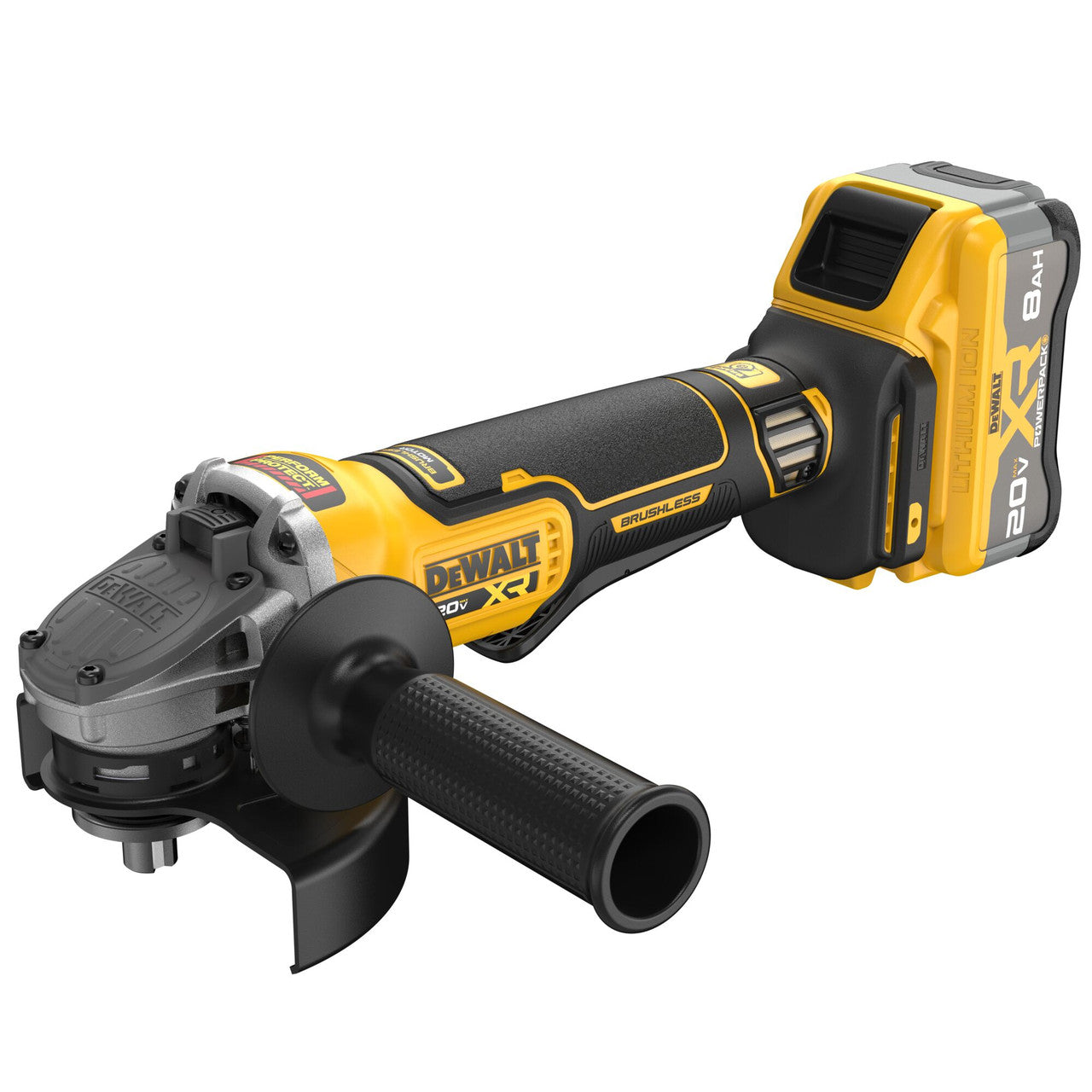 DEWALT DEW-DCG410WW1 20V MAX XR Brushless Cordless 4-1/2 In. - 5 In. Angle Grinder Kit With XR POWERPACK