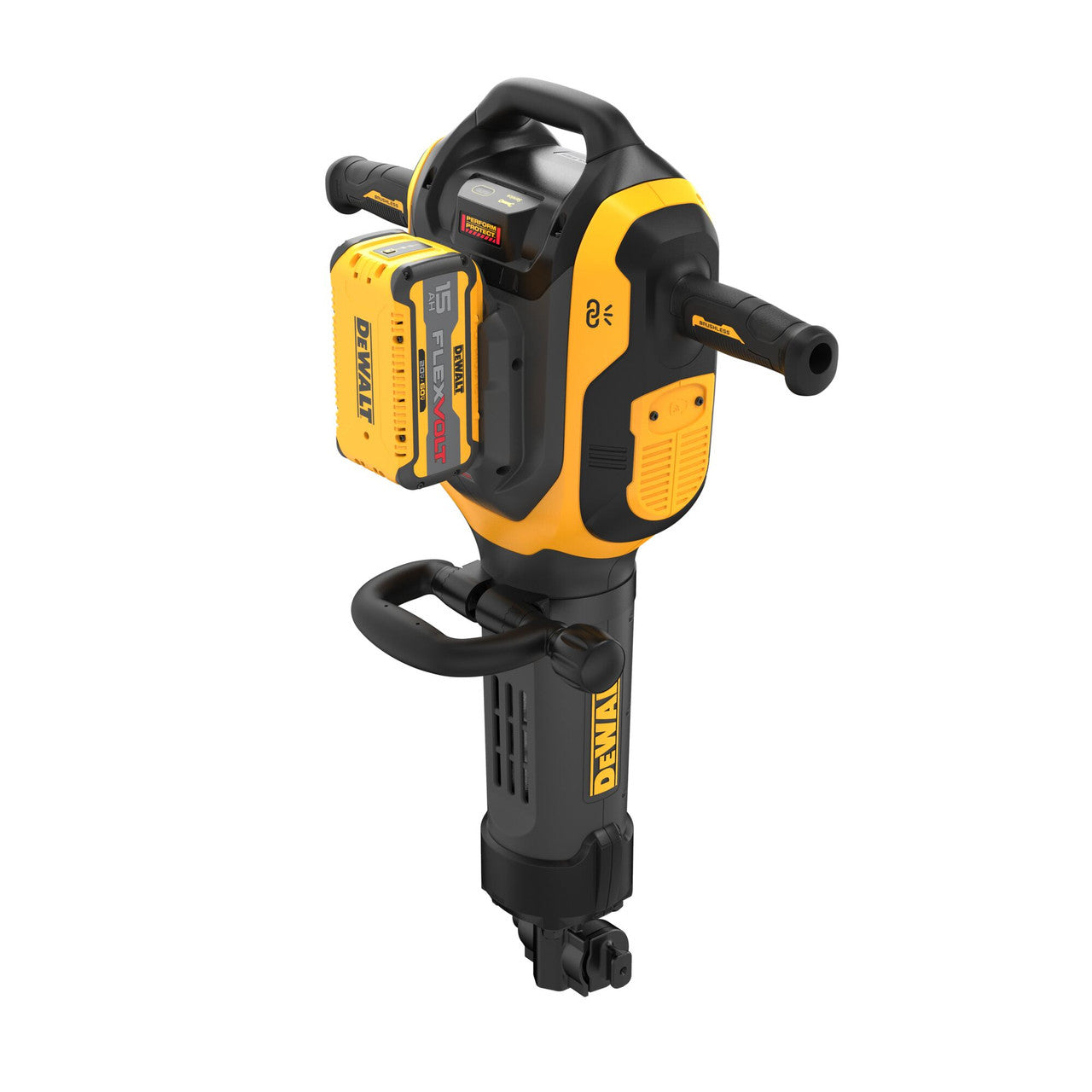 DEWALT DEW-DCH966Z2K 60V MAX Brushless 38lbs 1-1/8in HEX Demolition Hammer 2x 15.0Ah Kit With Hammer Truck