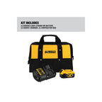 DEWALT DEW-DCB205CK 20V MAX 5.0Ah Battery Charger Kit With Bag