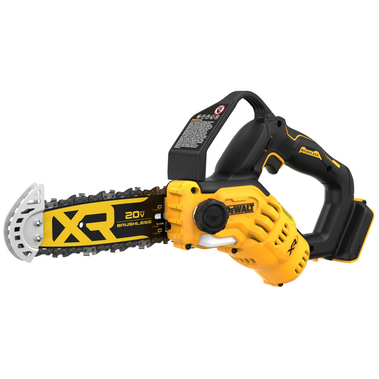 DEWALT DEW-DCCS623B 20V MAX XR 8in Brushless Cordless Pruning Chainsaw Bare Tool