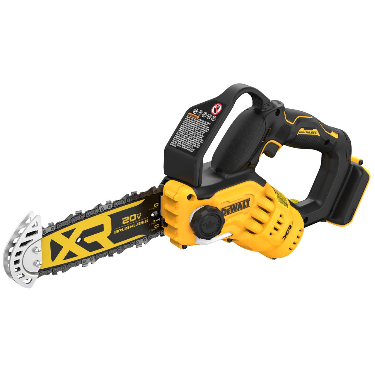 DEWALT DEW-DCCS623B 20V MAX XR 8in Brushless Cordless Pruning Chainsaw Bare Tool