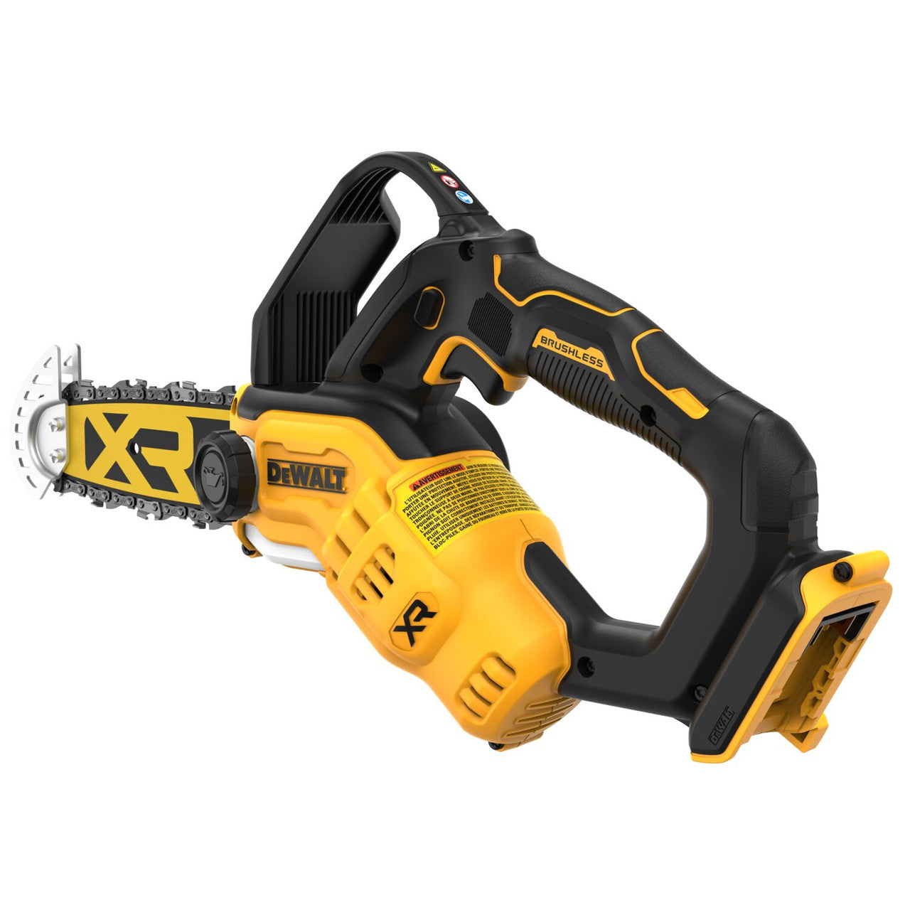 DEWALT DEW-DCCS623B 20V MAX XR 8in Brushless Cordless Pruning Chainsaw Bare Tool