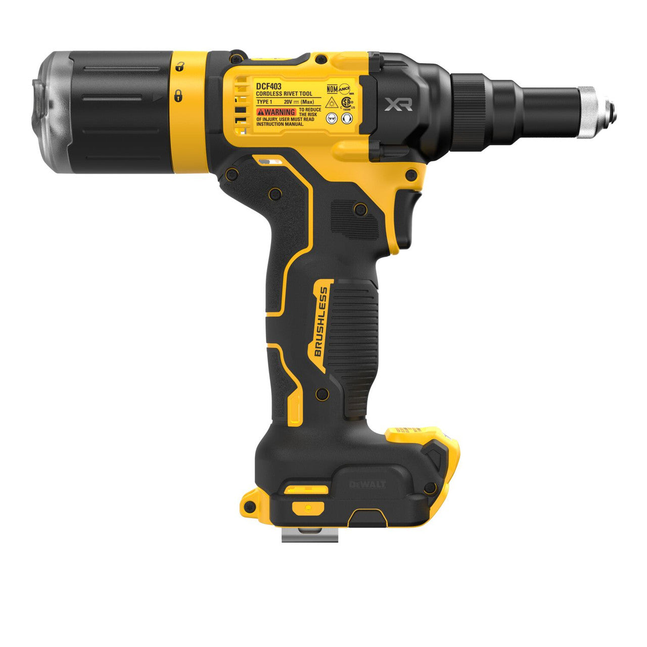 DEWALT DEW-DCF403B 20V MAX XR Brushless 3/16in Rivet Tool (Bare Tool)