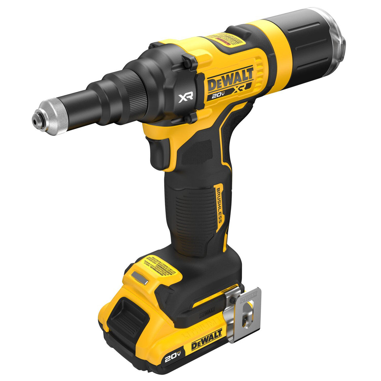 DEWALT DEW-DCF403D1 20V MAX XR Brushless 3/16in Rivet Tool Kit