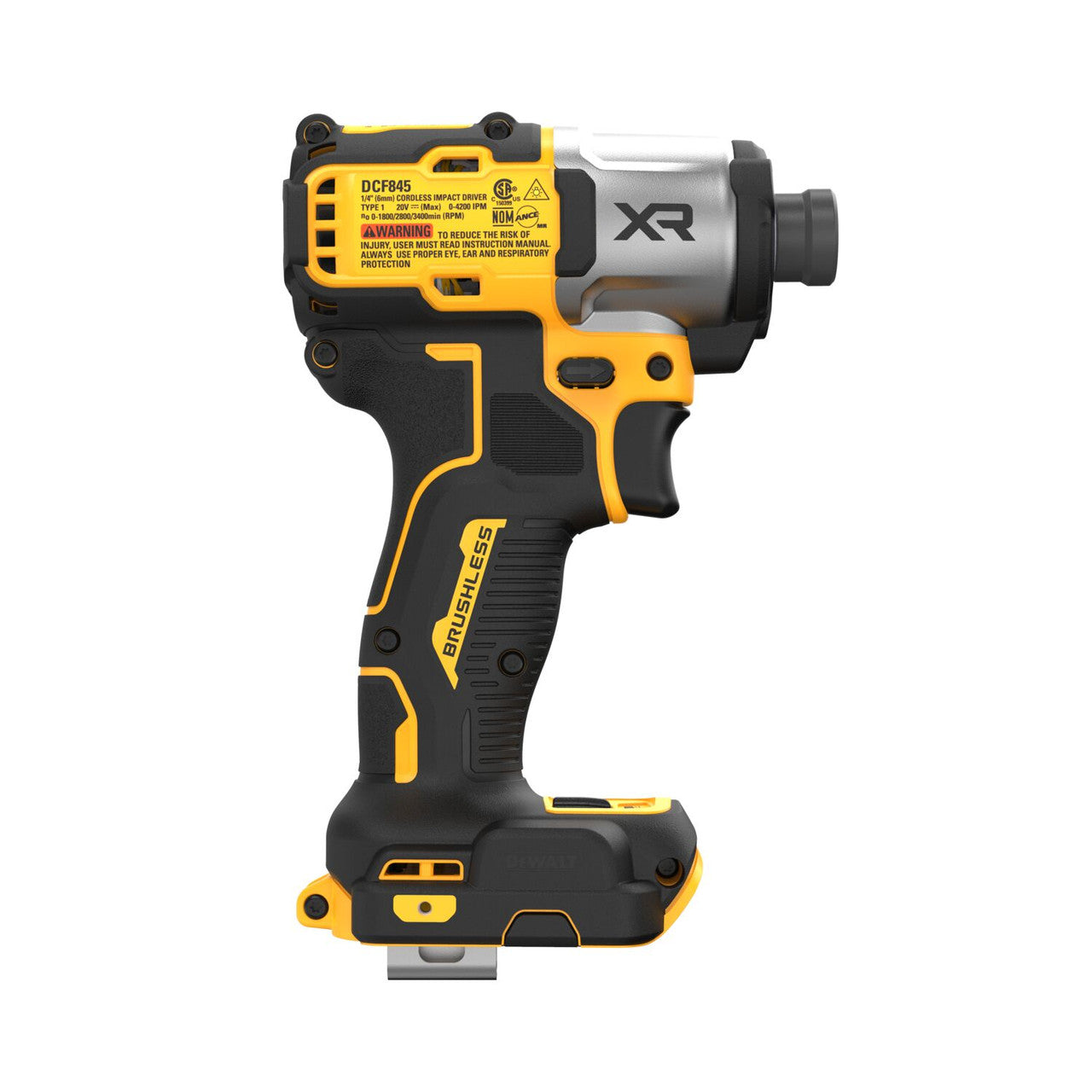 DEWALT DEW-DCF845B 20V MAX XR 1/4in 3-Speed Impact Driver (Bare Tool)