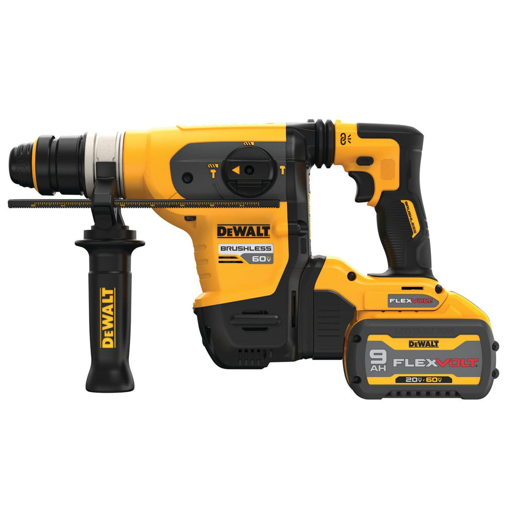 DEWALT DEW-DCH416X2 60V MAX 1-1/4 In Brushless Cordless SDS PLUS Rotary Hammer Kit