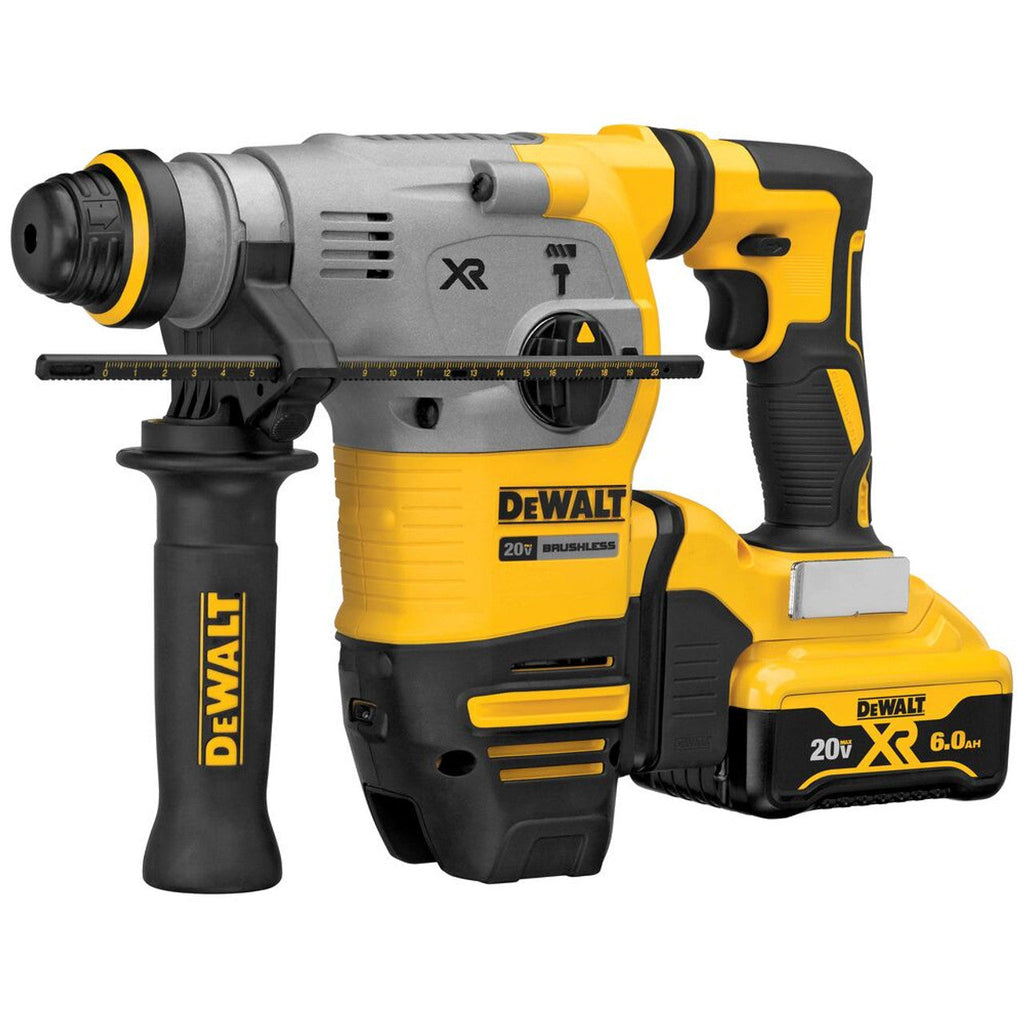 DEWALT DEW-DCH293R2 20V MAX 1-1/8 in. XR Brushless Cordless SDS PLUS L-Shape Rotary Hammer Kit