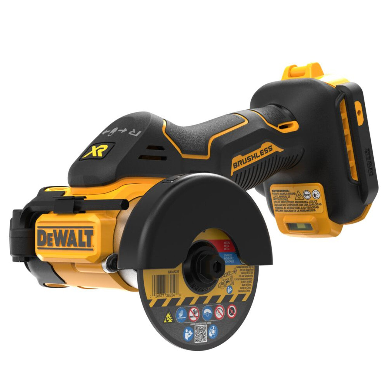 DEWALT DEW-DCS438B 20V MAX XR Brushless Cordless 3in Cut-Off Tool (Bare Tool)