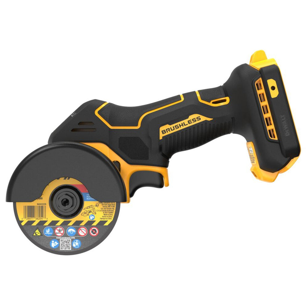 DEWALT DEW-DCS438B 20V MAX XR Brushless Cordless 3in Cut-Off Tool (Bare Tool)