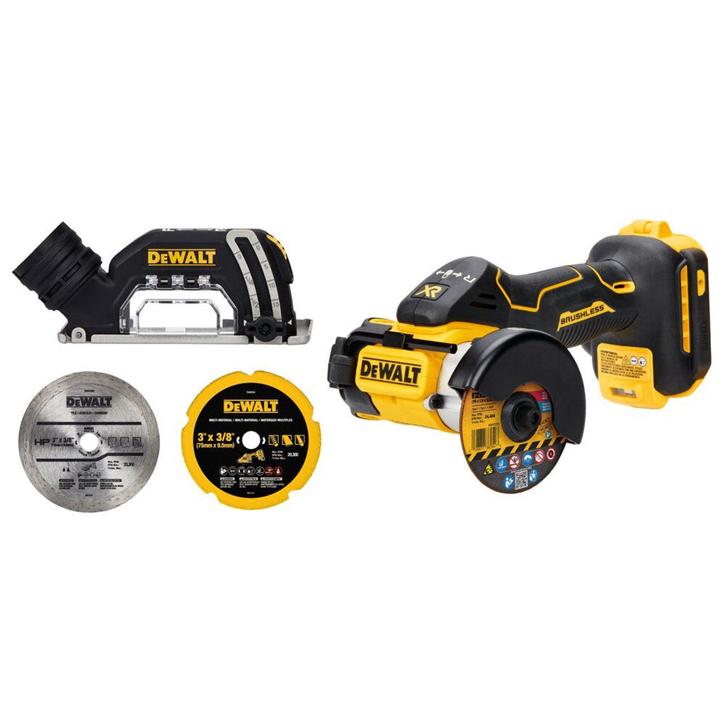 DEWALT DEW-DCS438B 20V MAX XR Brushless Cordless 3in Cut-Off Tool (Bare Tool)