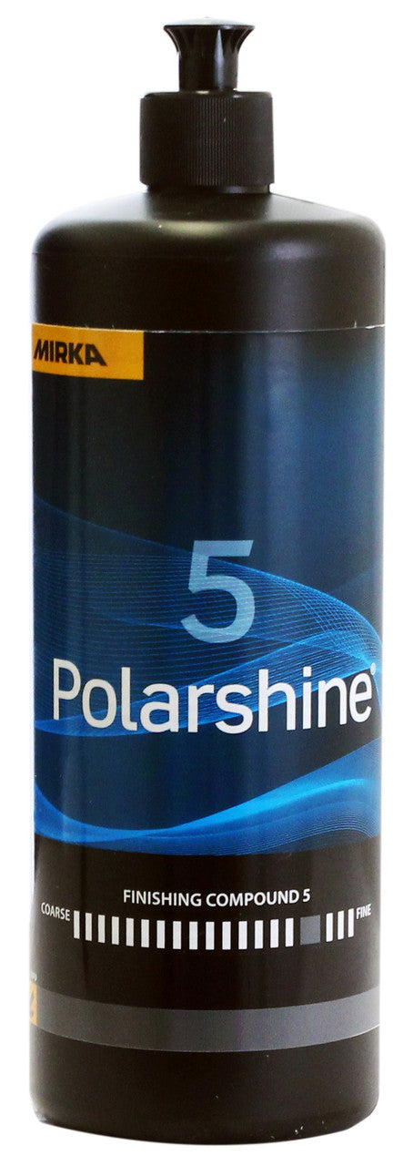 Mirka Abrasives MIR-FC5-1L Polarshine Ultrafine 1 Liter Bottle