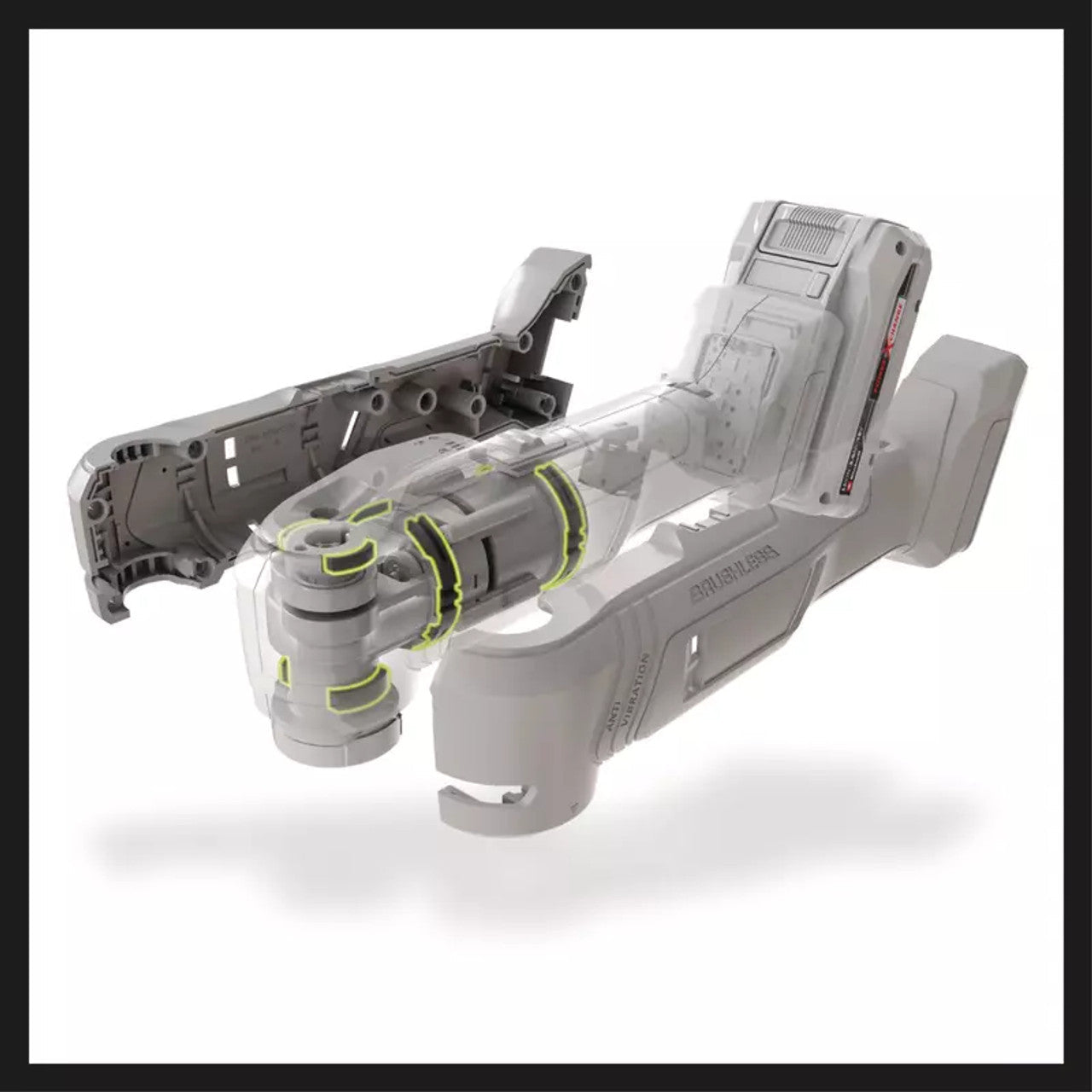 Einhell EIN-4465191 Cordless Oscillating Multi-Tool - Brushless TP-MG 18 LI BL18V