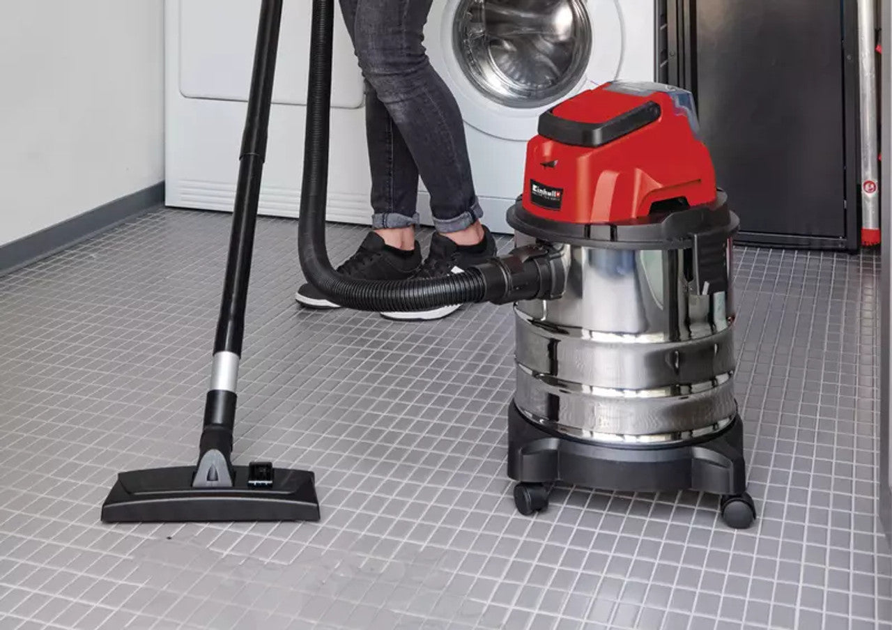 Einhell EIN-2347137 5.3 Gallon (20L) Cordless Wet/dry Vacuum TC-VC 18/20 LI S18V