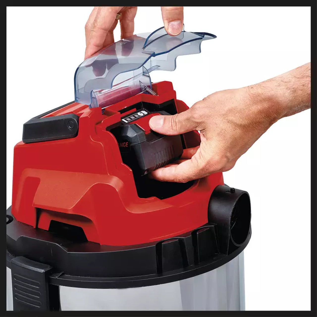 Einhell EIN-2347137 5.3 Gallon (20L) Cordless Wet/dry Vacuum TC-VC 18/20 LI S18V