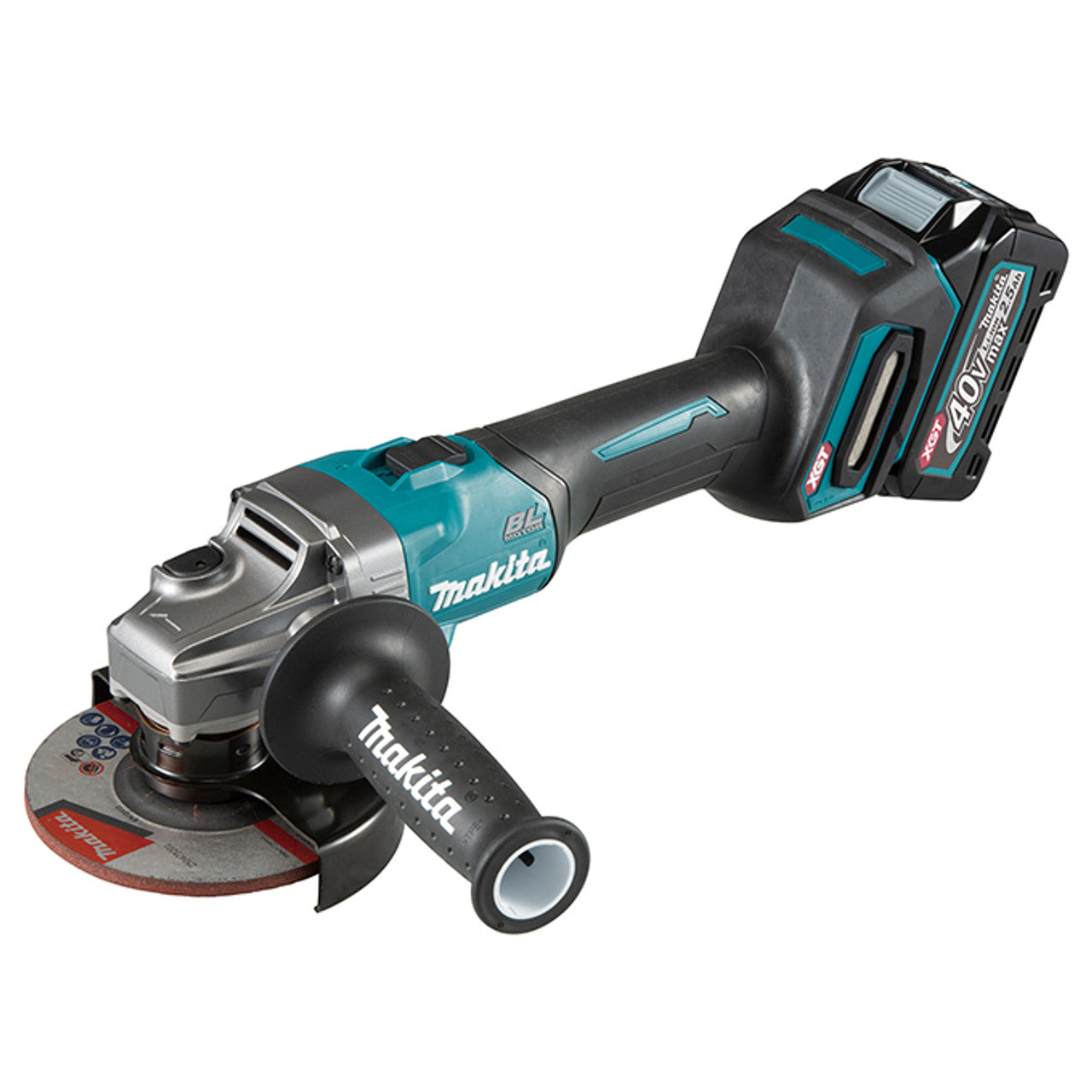 Makita MAK-GA023GM102 40V MAX XGT 5in Angle Grinder 4.0Ah KIT