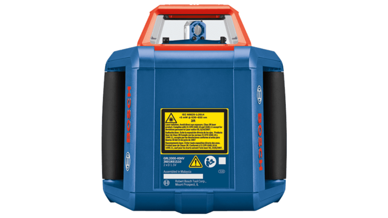 Bosch BOS-GRL2000-40HVK REVOLVE2000 Self-Leveling Horizontal/Vertical Rotary Laser Kit