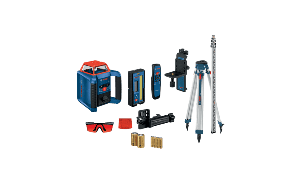 Bosch BOS-GRL2000-40HVK REVOLVE2000 Self-Leveling Horizontal/Vertical Rotary Laser Kit