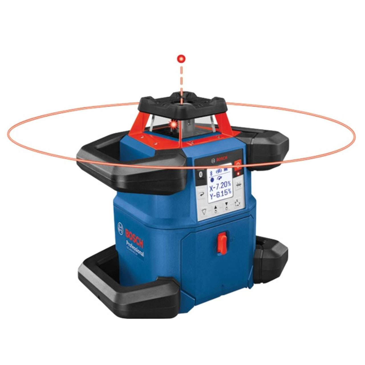 Bosch BOS-GRL4000-80CHV 18V REVOLVE4000 Connected Self-Leveling Horizontal/Vertical Rotary Laser with (1) CORE18V 4.0 Ah Compact Battery