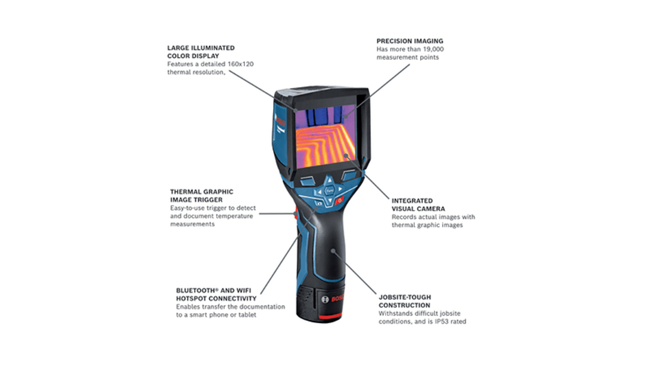 Bosch BOS-GTC400C 12V Max Connected Thermal Camera