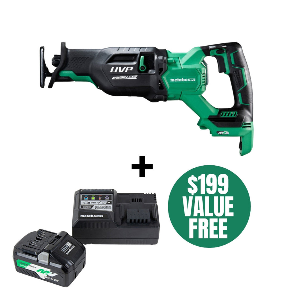 Metabo-HPT HPT-CR36DAQ4M 36V MultiVolt Reciprocating Saw Bare Tool