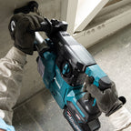 Makita MAK-HR008GM202 40V MAX XGT Cordless 1-3/16in SDS-PLUS Rotary Hamer w/ DX10 Dust Extraction Attachment 4.0 Ah Kit