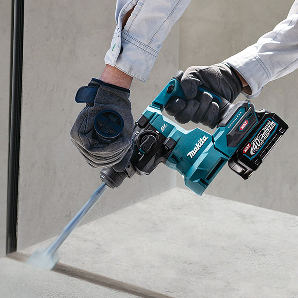 Makita MAK-HR010GD101 40V MAX XGT Cordless 13/16in SDS-PLUS Compact Rotary Hammer with DX16 2.5Ah Kit