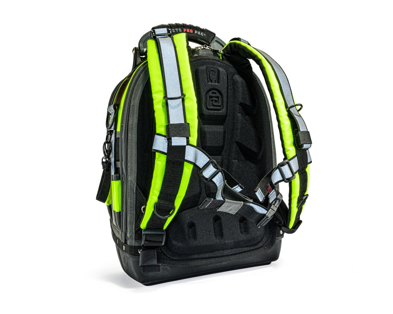 Veto Pac Pro VPP-TECH-PAC-HIVIS-YEL Backpack Tech Tool Bag - HIVIS