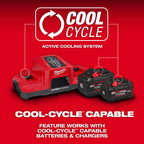 Milwaukee MIL-48-11-1881 M18 REDLITHIUM FORGE XC8.0 Battery Pack