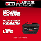 Milwaukee MIL-48-11-1813 M18 REDLITHIUM FORGE HD12.0 Battery Pack