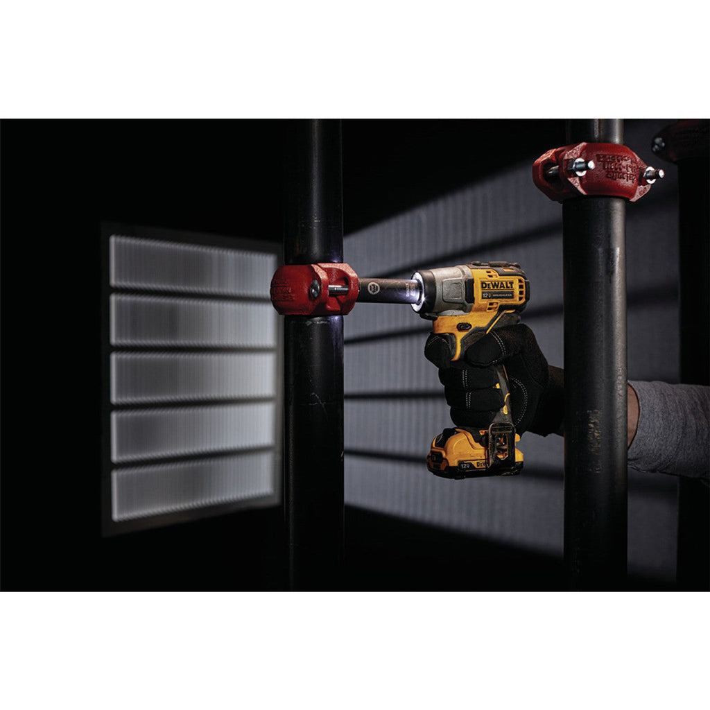 DEWALT DEW-DCF902F2 12V MAX Brushless Cordless 3/8in Impact Wrench 2x 2.0Ah Kit