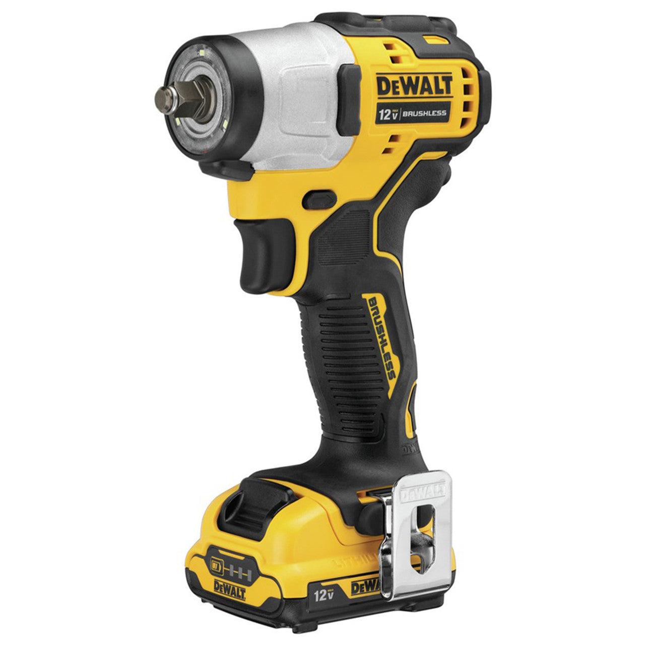 DEWALT DEW-DCF902F2 12V MAX Brushless Cordless 3/8in Impact Wrench 2x 2.0Ah Kit