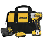 DEWALT DEW-DCF801F2 XTREME 12V MAX Brushless 1/4in Cordless Impact Driver 2x 2.0Ah Kit