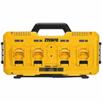DEWALT DEW-DCB104 Multiport Simultaneous Fast Charger - 8 amps Output/Port (ToughSystem Compatible)