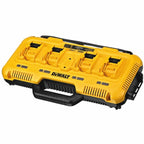 DEWALT DEW-DCB104 Multiport Simultaneous Fast Charger - 8 amps Output/Port (ToughSystem Compatible)