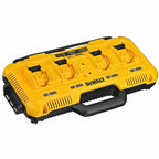 DEWALT DEW-DCB104 Multiport Simultaneous Fast Charger - 8 amps Output/Port (ToughSystem Compatible)