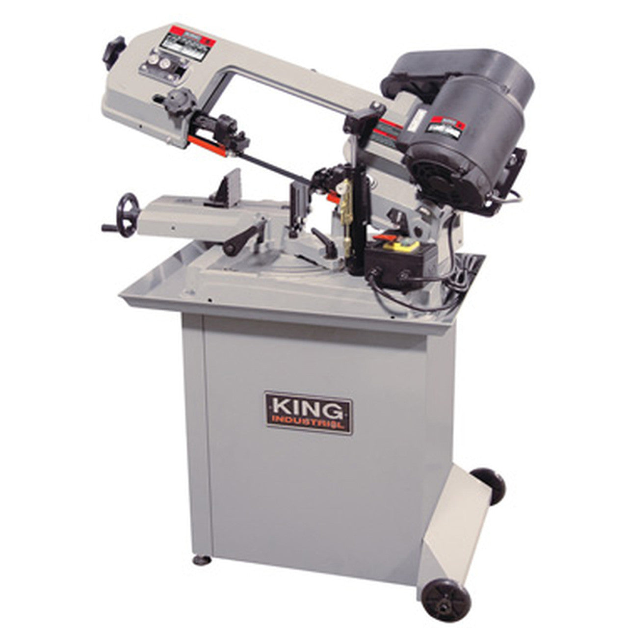 King Industrial KING-KC-129DS 5 x 6in Dual Swivel Metal Cutting Bandsaw