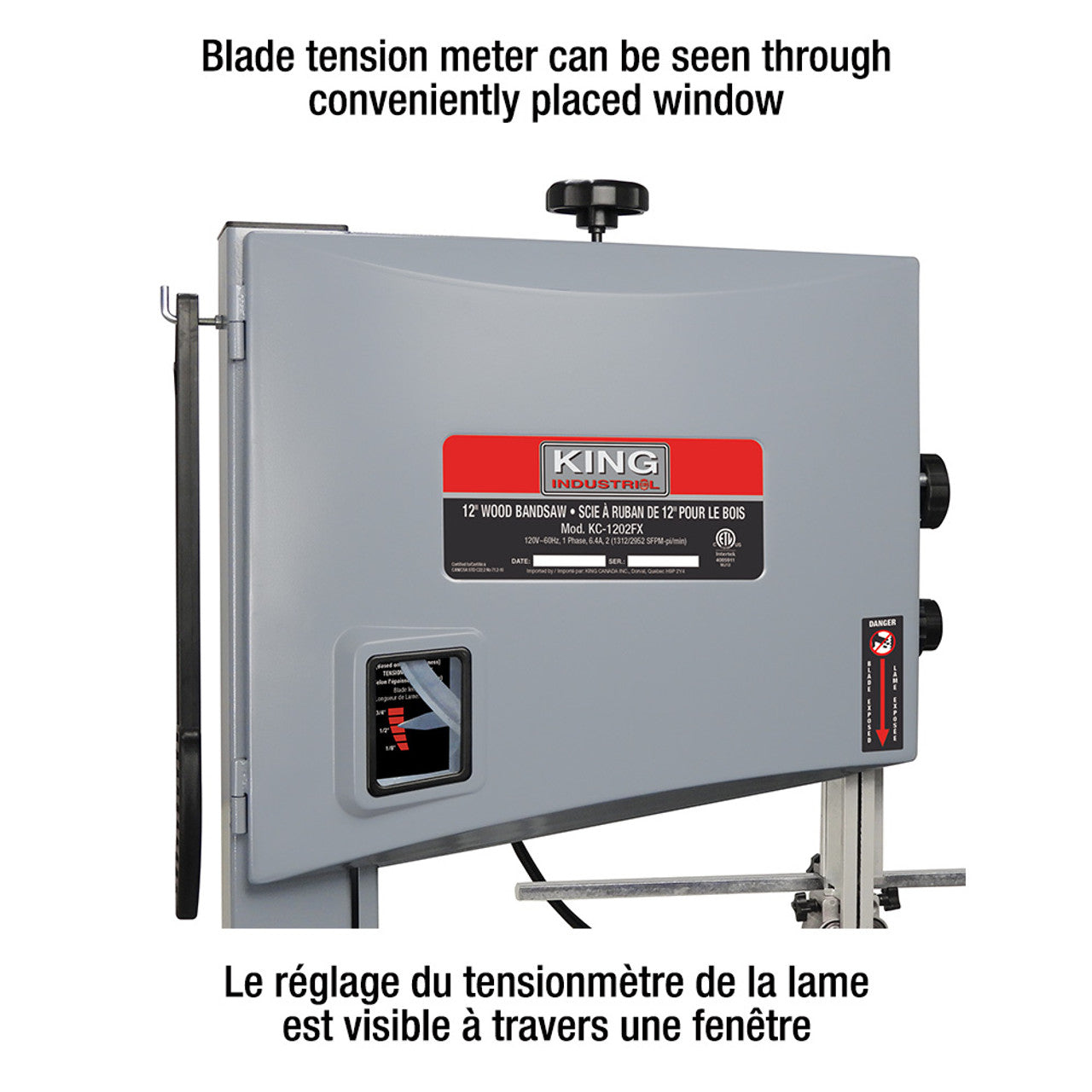 King Canada KING-KC-1402FX 14in Wood Bandsaw
