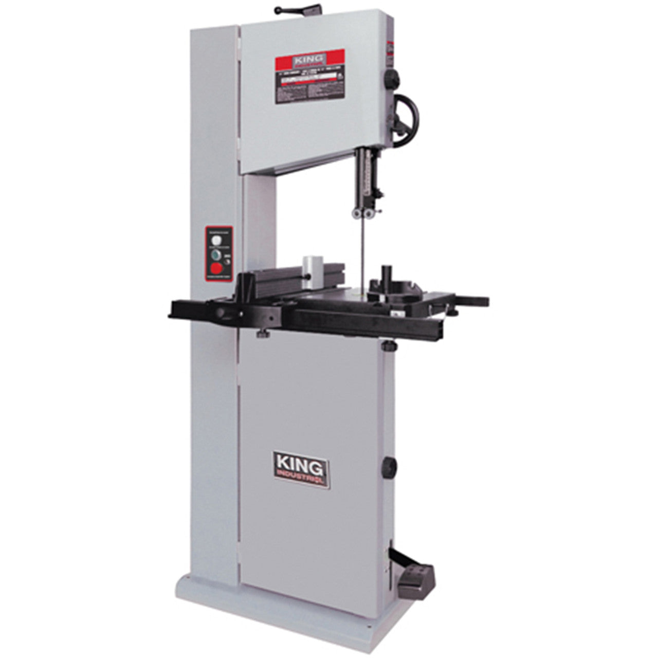 King Industrial KING-KC-1502FXB 14in Wood Bandsaw with 12in Resaw Capacity