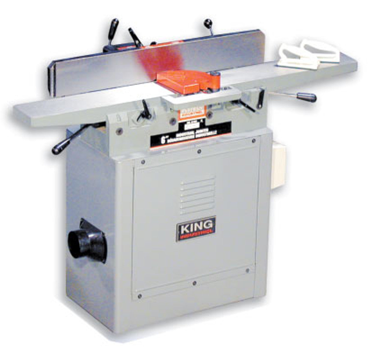 King Industrial KING-KC-75FX 6in Industrial Jointer with Spiral Cutterhead