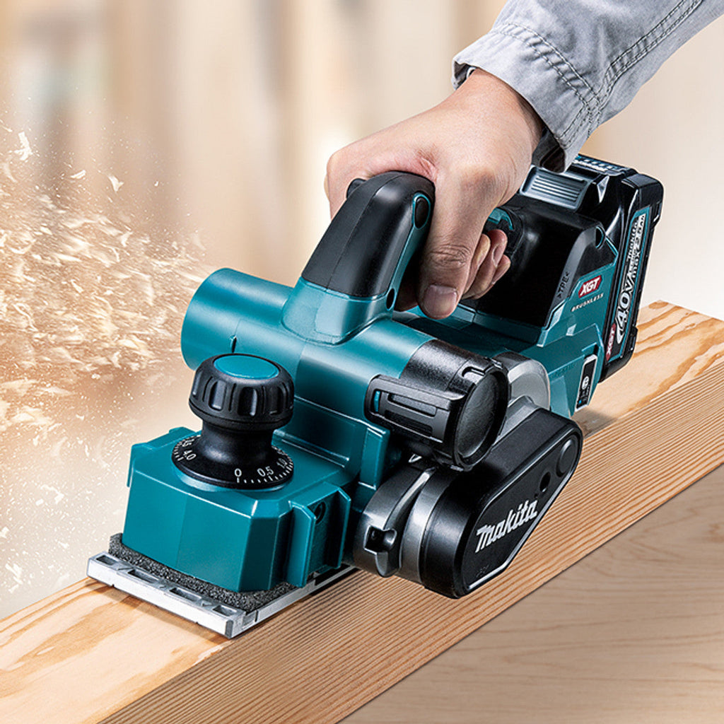 Makita MAK-KP001GZ 40V MAX XGT Cordless 3-1/4in Planer (Bare Tool)