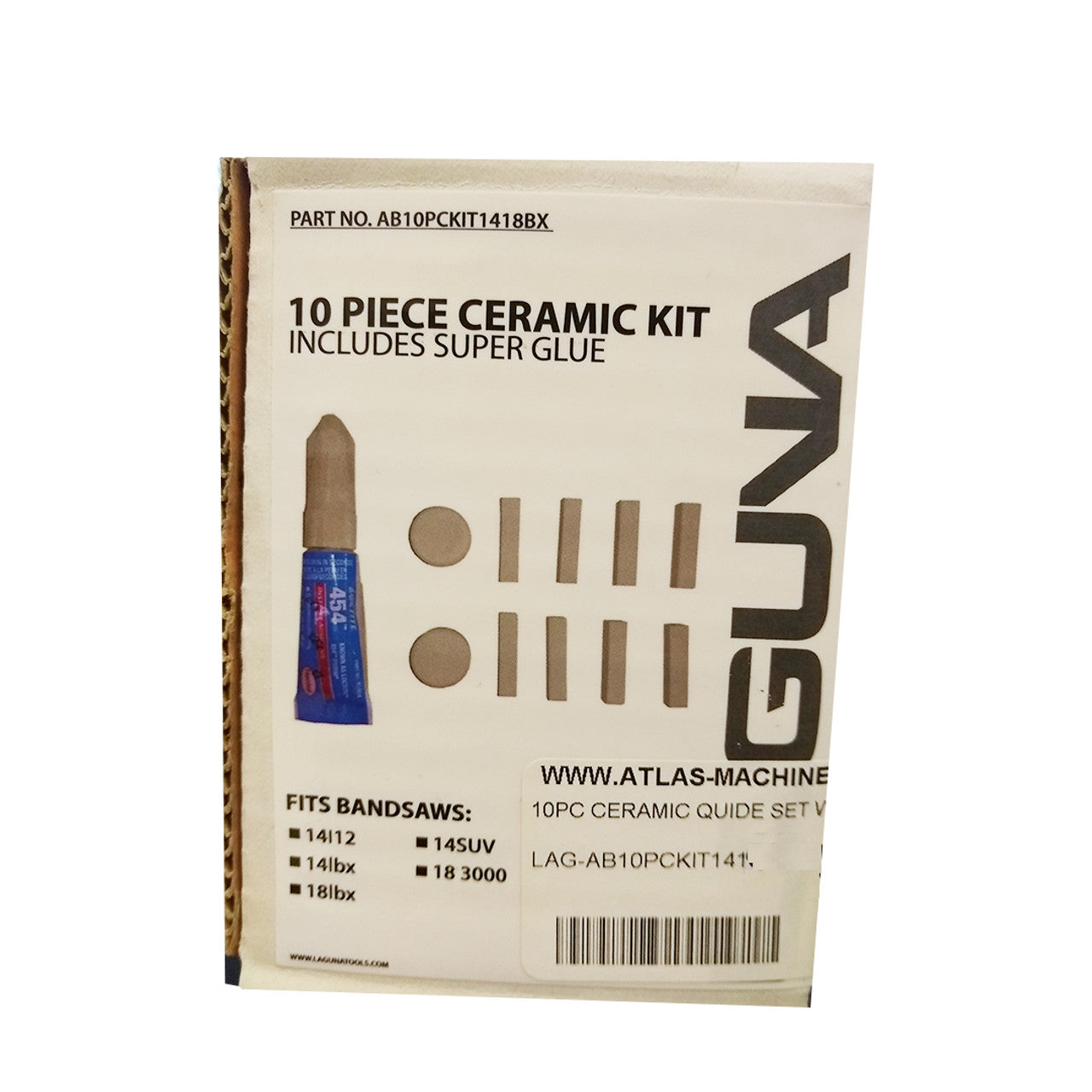 Laguna LAG-AB10PCKIT1418BX 10 pc Ceramic Kit (Includes Super Glue)