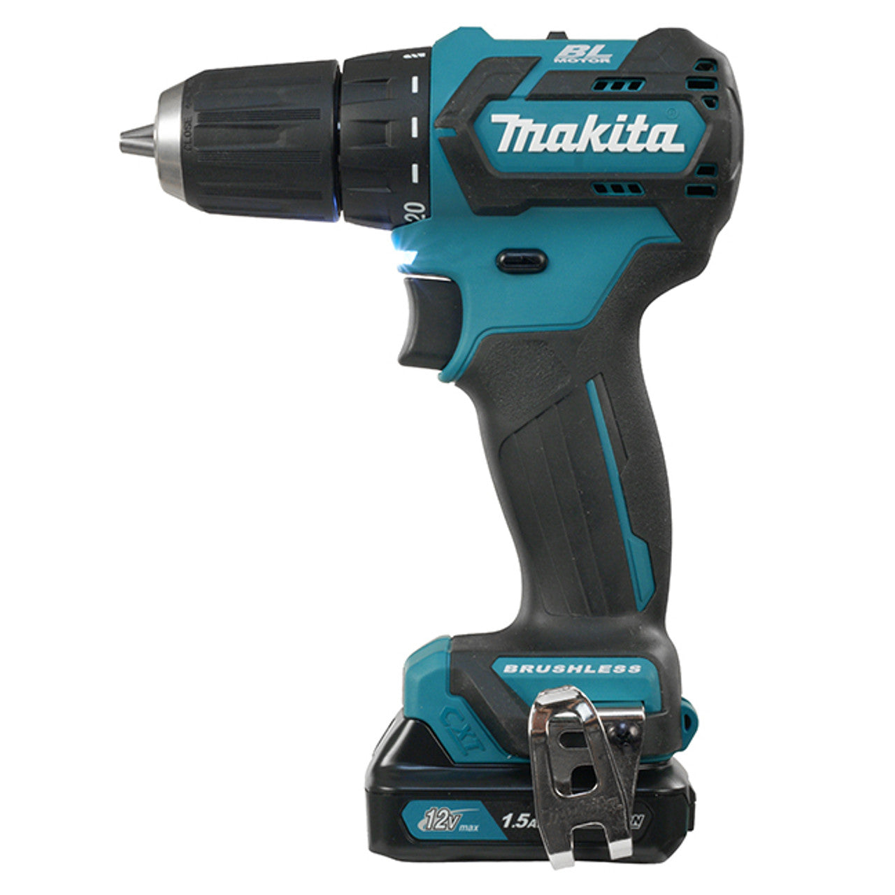 Makita MAK-DF332DSYE 12V 3/8in Cordless Drill / Driver - 2 Battery Kit