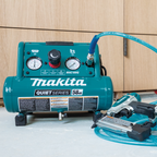 Makita MAK-MAC100Q Quiet Series, 1/2 HP, 1 Gallon Compact, Oil-Free, Electric Air Compressor